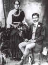 Appa's parents - J S Daniel and Gnana Chellammal taken in 1915 just after their wedding.jpg (81149 bytes)